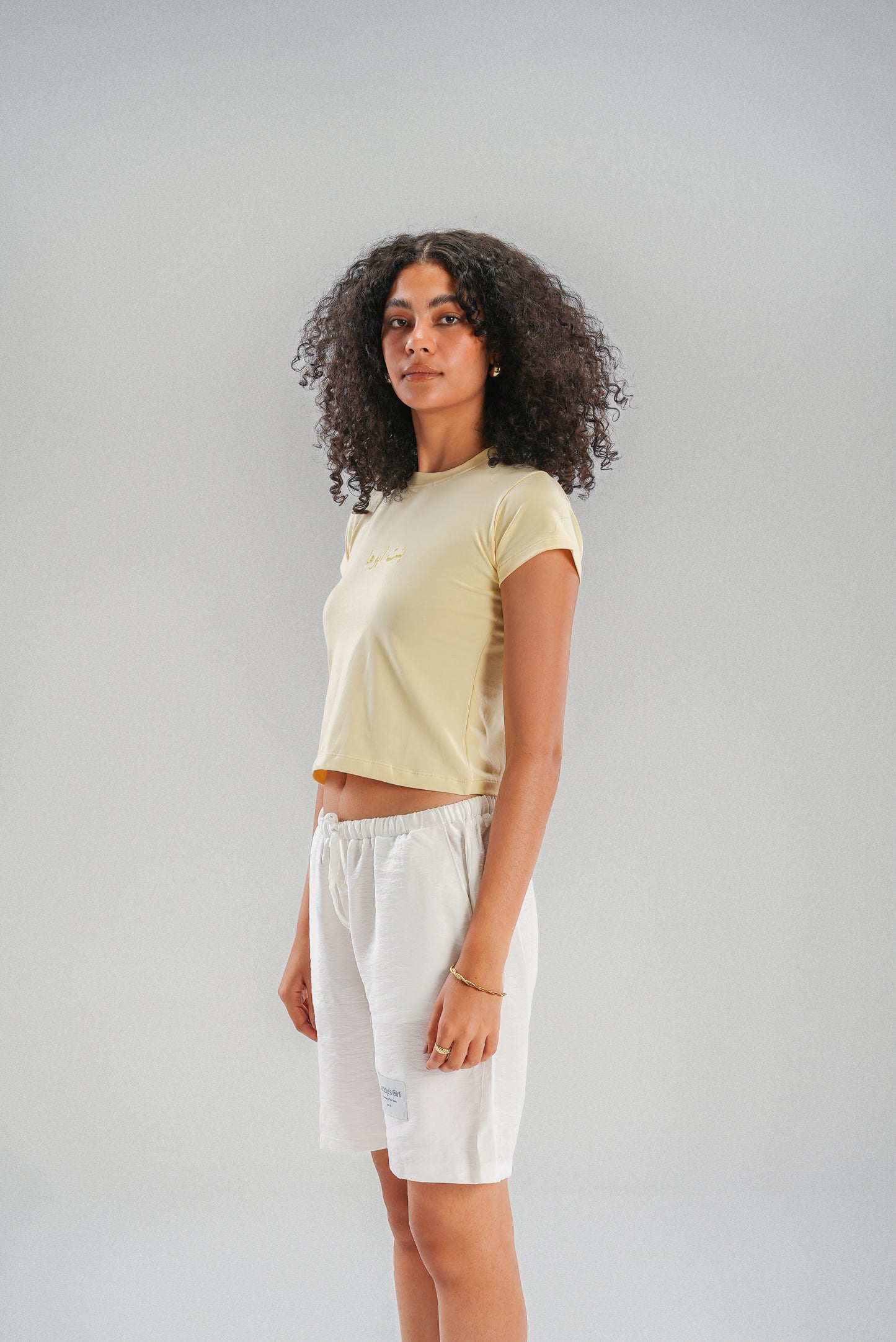 Bent Abouha Baby T-shirt in Yellow