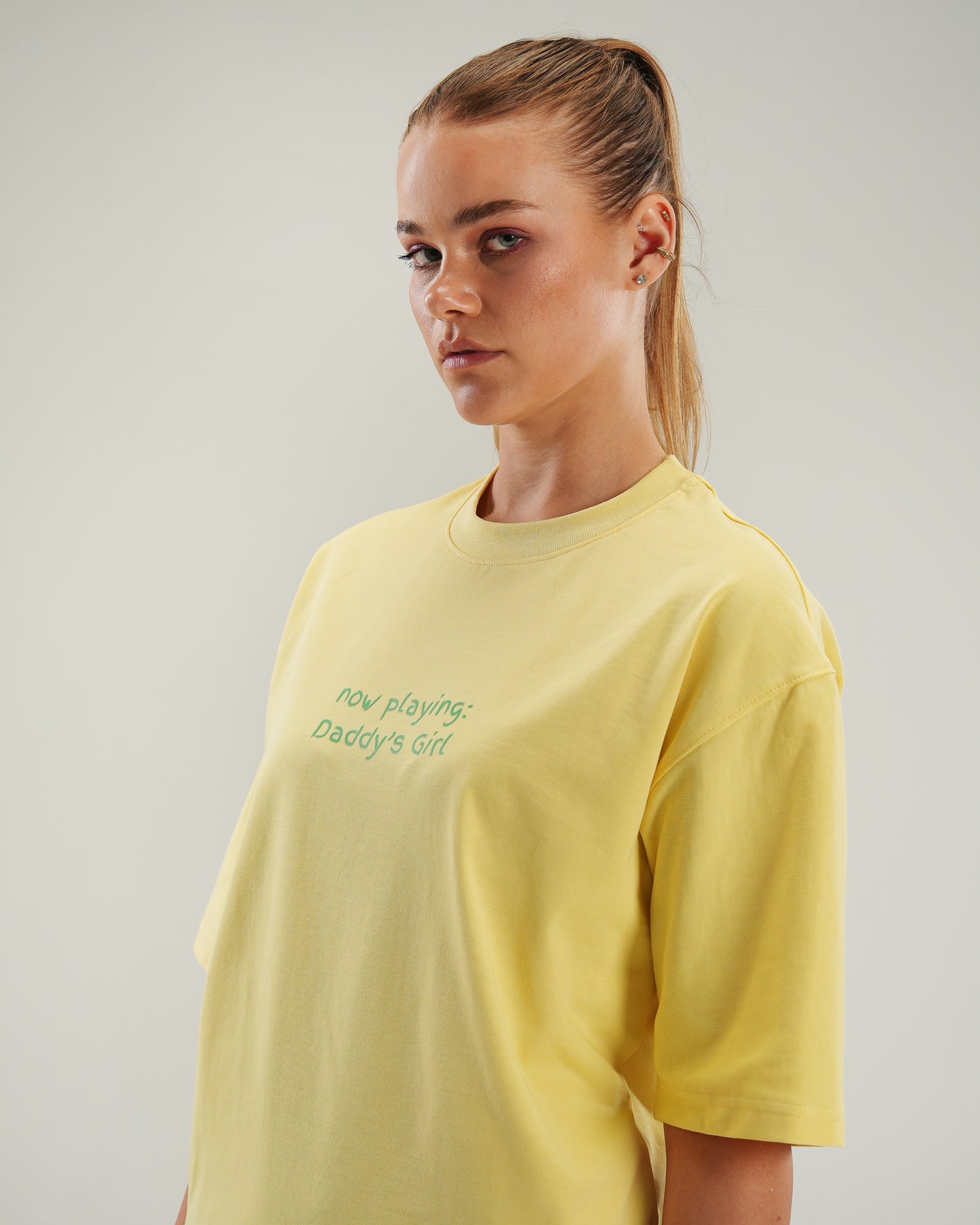 The Cassette T-shirt in Yellow