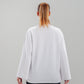 Bent Abouha Long Sleeve T-shirt in White