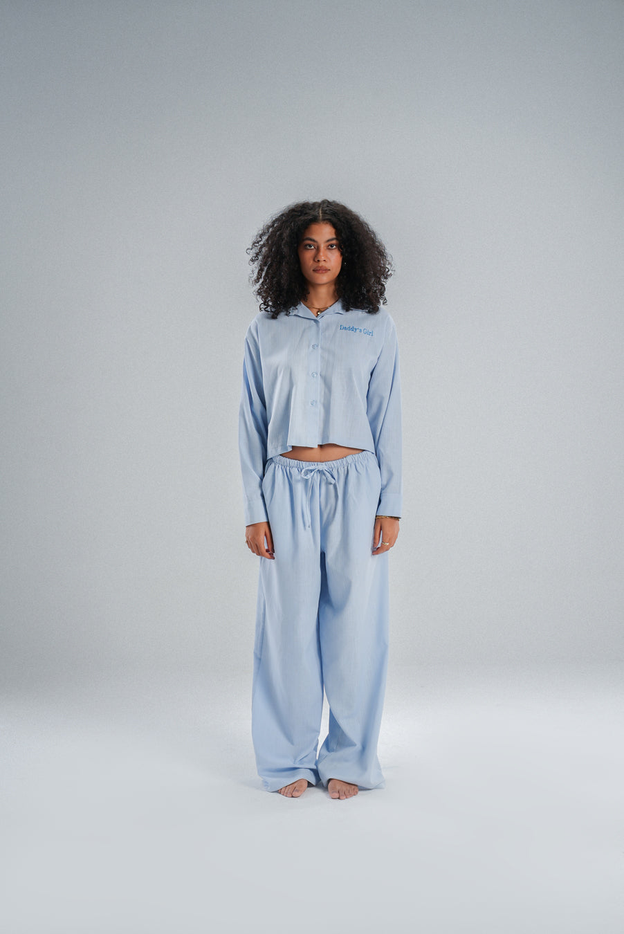 Linen Pants in Blue