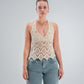Crochet Top With Thin Straps