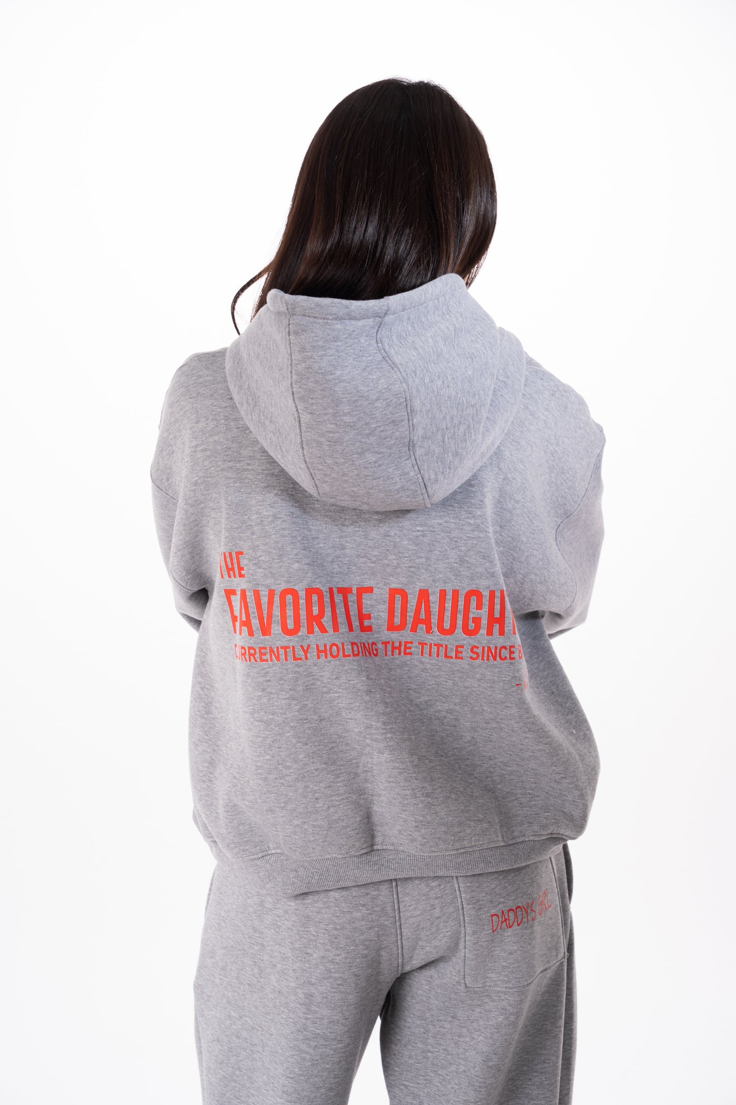 The Favorite Daughter Hoodie in Grey