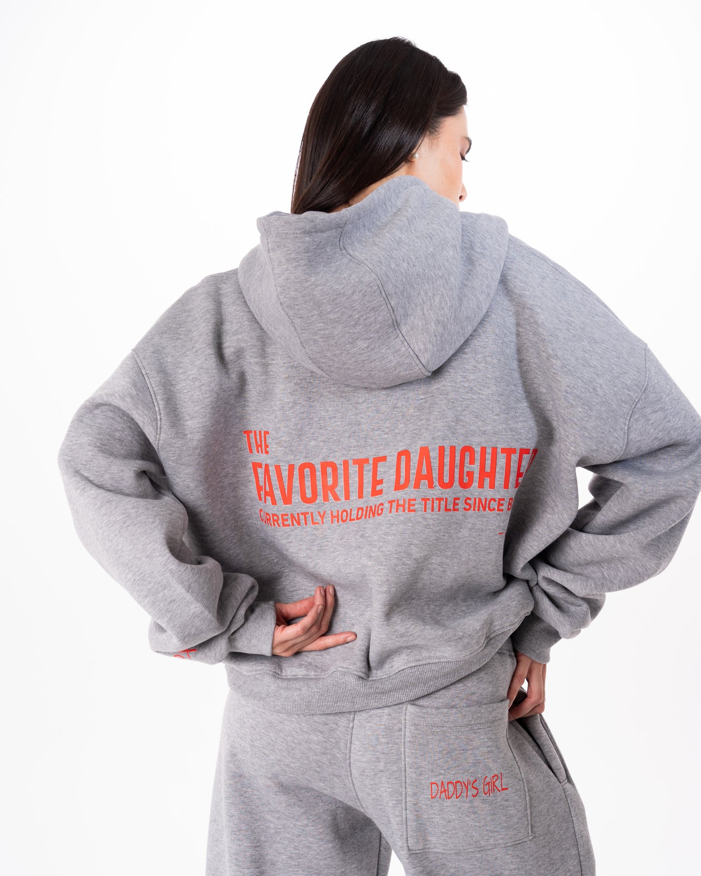 The Favorite Daughter Hoodie in Grey