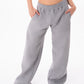 Wide-Leg Sweatpants in Grey