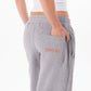 Wide-Leg Sweatpants in Grey