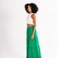 Embroidery Maxi Skirt in Green