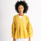 Embroidered Blouse in Mustard