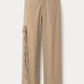 Mid-Waist Cargo Troussers