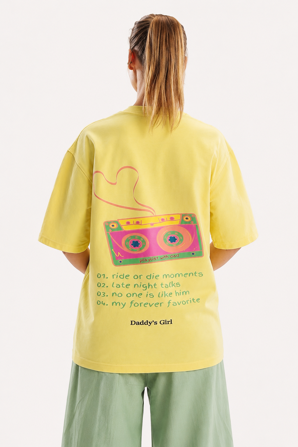 The Cassette Edition T-Shirt in Yellow