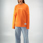 “Bent Abouha” Long-Sleeve T-shirt in Orange