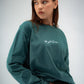 “Bent Abouha” Long-Sleeve T-shirt in Green