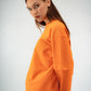 “Bent Abouha” Long-Sleeve T-shirt in Orange