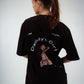 “Daddy’s Girl Back” T-shirt in Black