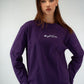 “Bent Abouha” Long-Sleeve T-shirt in purple