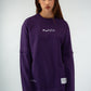 “Bent Abouha” Long-Sleeve T-shirt in purple