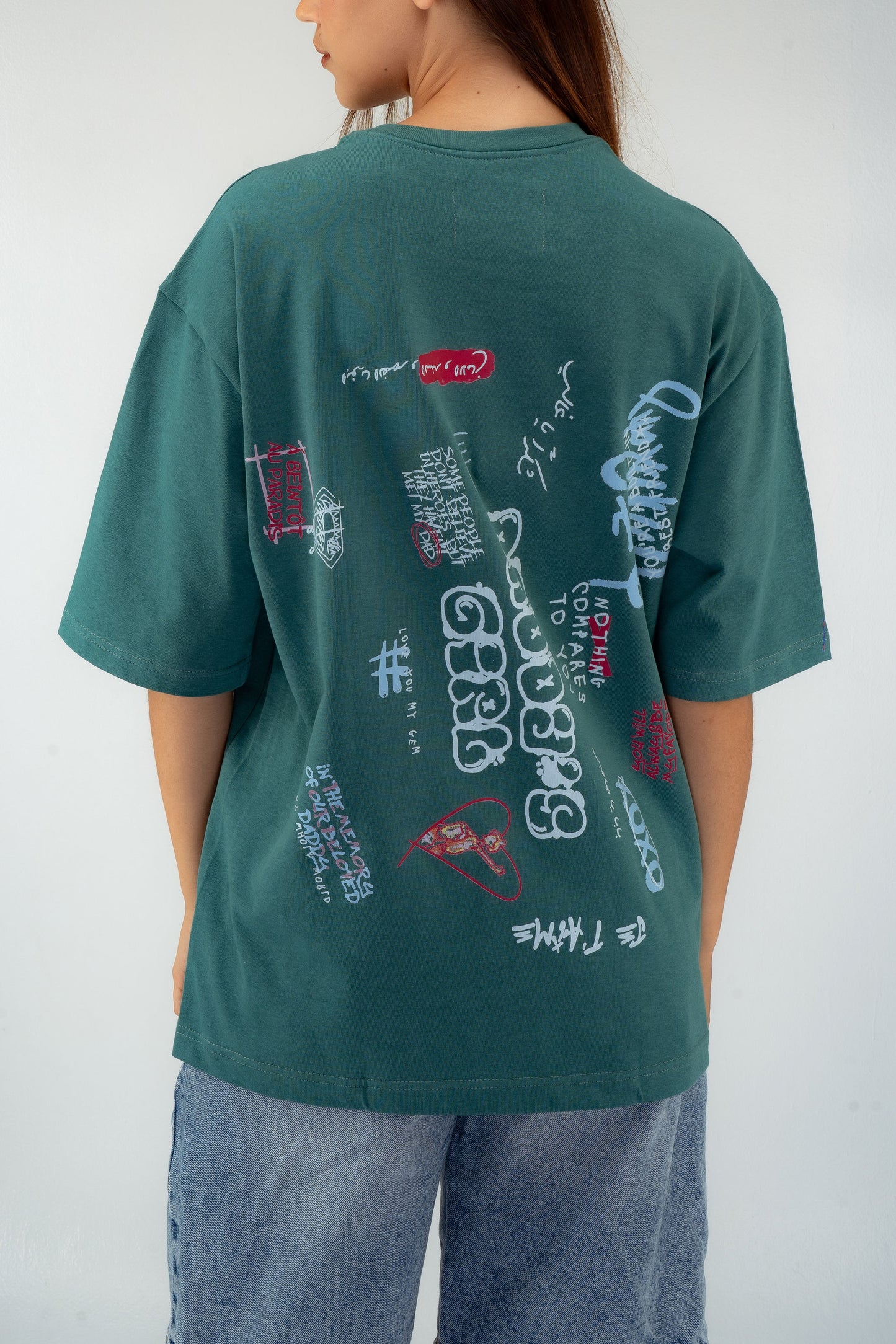 “Bent Abouha” T-shirt in Green