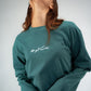 “Bent Abouha” Long-Sleeve T-shirt in Green