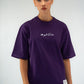 “Bent Abouha” T-shirt in purple