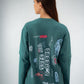 “Bent Abouha” Long-Sleeve T-shirt in Green