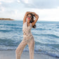 Crochet Wide-Leg Pants