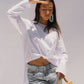 High low  Poplin Top