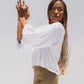 Balloon Poplin Top