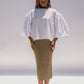 Balloon Poplin Top
